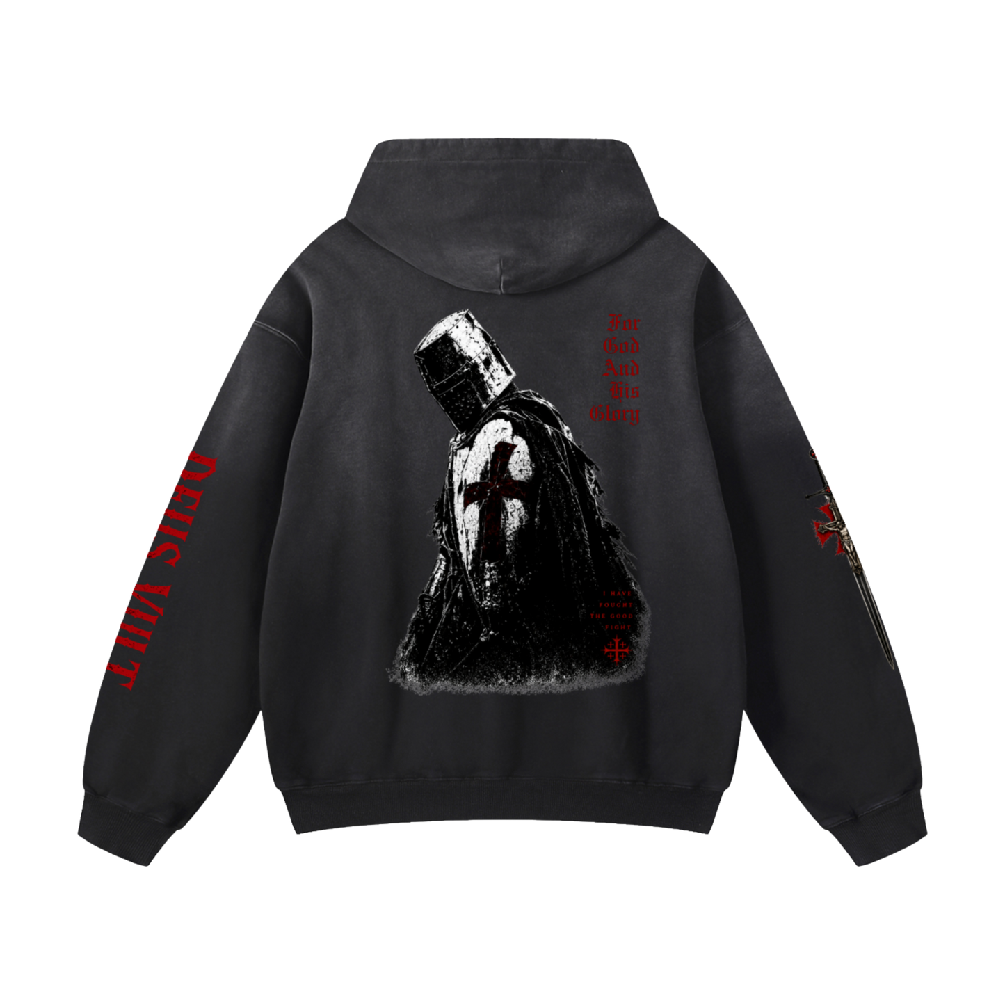 For God and His Glory Oversized Hoodie