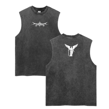 catholic,gym,wear,gymwear,catholicism,christian,christianity,Angel,Guardian,GuardianAngel,Active,Activewear,Tank,Tanktop,Cutoff,Sleeveless,Thorns,ThornsApparel,GYMbrand,ChristianGymBrand,Workout,Strong,Faith